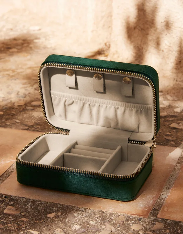 Bagbase Velvet Travel Jewellery Box