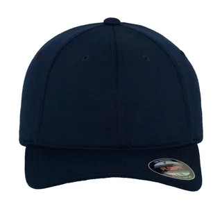 Flexfit 6-panel jersey cap in Navy, voorkant