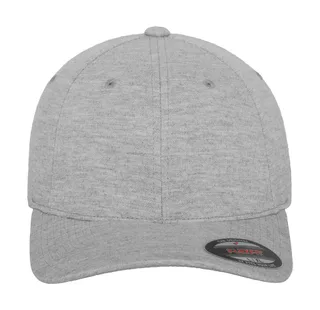 Flexfit 6-panel jersey cap in Heather, voorkant