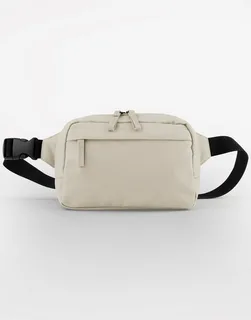 Bagbase Premium recycled cross body bag in Natural Stone, voorkant