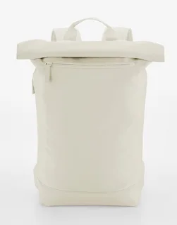 Bagbase Simplicity roll-top rugzak Lite in Beige, voorkant