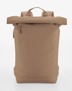 Bagbase Simplicity roll-top rugzak Lite in Hazelnut, voorkant