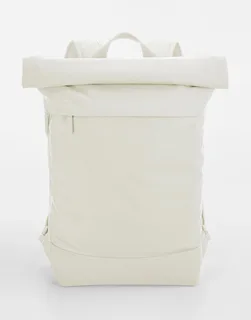 Bagbase Simplicity roll-top rugzak in Beige, voorkant