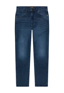 Wrangler Slim jeans Larston in Fog, voorkant