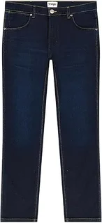 Wrangler Slim jeans Larston in Moon Light Rinse, voorkant