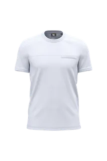 WK. Designed To Work Ademend T-shirt uniseks in White, voorkant