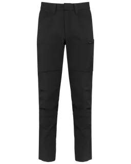 WK. Designed To Work Gerecyclede stretchbroek voor heren in Black, voorkant