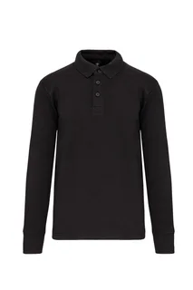 WK. Designed To Work Polo neck sweatshirt in Dark Grey, voorkant