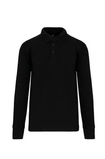 WK. Designed To Work Polo neck sweatshirt in Black, voorkant