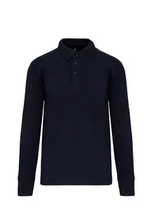 WK. Designed To Work Polo neck sweatshirt in Navy, voorkant