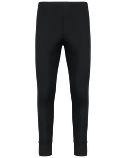 WK. Designed To Work Unisex thermobroek in Black, voorkant