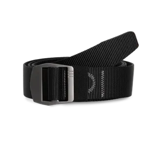 WK. Designed To Work Verstelbare riem in Black / Pearl Gun, voorkant