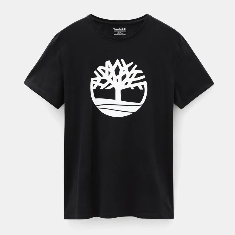 Timberland Brand Tree T-shirt van biologisch katoen