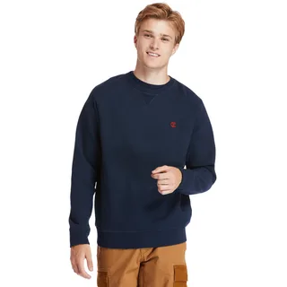 Timberland Crew neck sweatshirt Exeter River in Dark Sapphire, voorkant