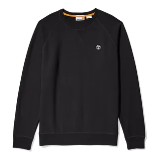 Timberland Crew neck sweatshirt Exeter River in Black, voorkant