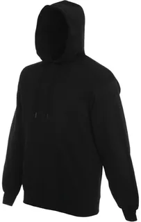 Fruit of the Loom Classic Sweater met capuchon (62-208-0) in Black, voorkant