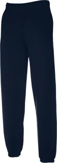 Fruit of the Loom Joggingbroek elastieke enkelboorden (64-026-0) in Deep Navy, voorkant