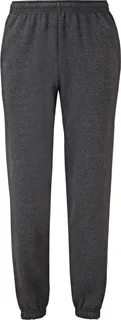 Fruit of the Loom Joggingbroek elastieke enkelboorden (64-026-0) in Dark Heather Grey, voorkant