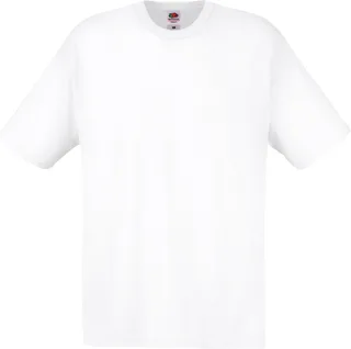 Fruit of the Loom Original Full Cut T-shirt in White, voorkant