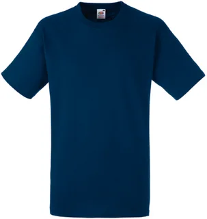 Fruit of the Loom American zwaar T-shirt in Navy, voorkant