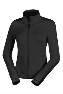 Spiro Ladies' fitness jacket in Black, voorkant