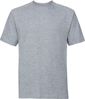 Russell Heavy Duty T-shirt in Light Oxford, voorkant