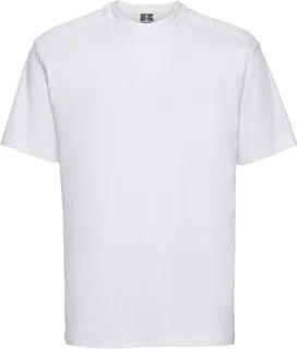 Russell Heavy Duty T-shirt in White, voorkant