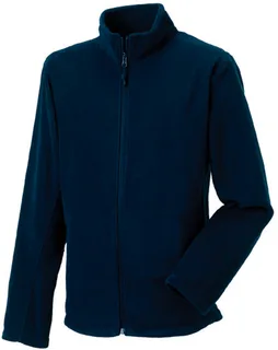 Russell Men's Fleece Jacket in French Navy, voorkant