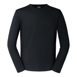 Russell Classic long sleeve t-shirt in Black, voorkant
