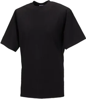 Russell Classic T-shirt in Black, voorkant