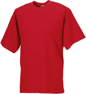 Russell Classic T-shirt in Classic Red, voorkant