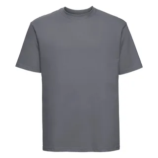 Russell Classic T-shirt in Convoy Grey, voorkant