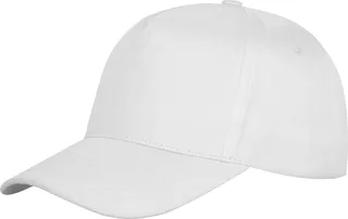 Result Headwear Houston 5-panel bedrukbare pet in White, voorkant