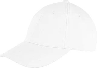 Result Headwear Memphis 6-panel low-profile pet in White, voorkant