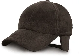 Result Winter Essentials Polartherm™ cap in Black, voorkant