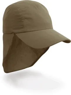 Result Headwear Legionnaires cap in Olive Mash, voorkant