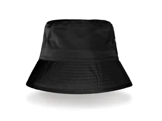 Result Headwear Gerecyclede bucket hat in Black, voorkant