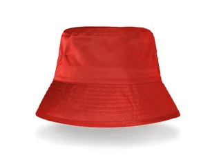 Result Headwear Gerecyclede bucket hat in Red, voorkant
