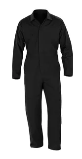 Result Recycled Gerecyclede overall Action in Black, voorkant