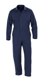 Result Recycled Gerecyclede overall Action in Navy, voorkant