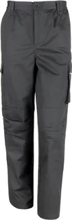 Result Action werkbroek in Black, voorkant