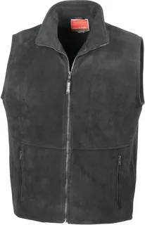Result Polartherm™ Bodywarmer in Black, voorkant