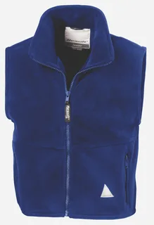 Result Kinder Polartherm™ bodywarmer in Royal Blue, voorkant