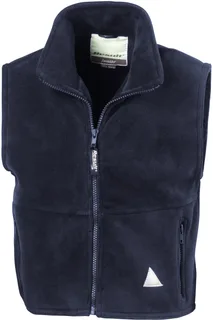 Result Kinder Polartherm™ bodywarmer in Navy, voorkant