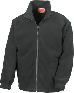 Result Polartherm™ fleecevest in Black, voorkant