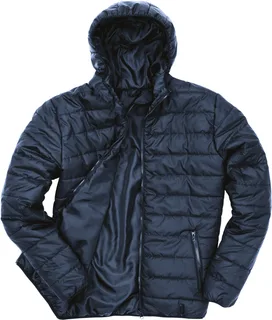 Result Core Soft padded jacket in Navy, voorkant