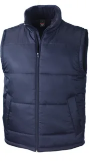 Result Core Core bodywarmer in Navy, voorkant