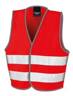 Result Safe Guard Veiligheidshesje voor kids in Red, voorkant