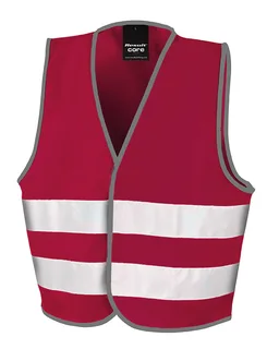 Result Safe Guard Veiligheidshesje voor kids in Burgundy, voorkant