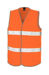 Result Hi-viz Motorist Safety Vest in Fluorescent Orange, voorkant